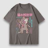 Kitten Cartoon Print Tee