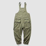 Multi-Pocket Bib Overalls