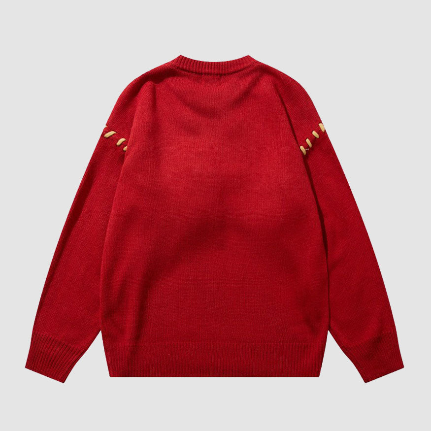 Mond &amp; Hase Puppe Pullover