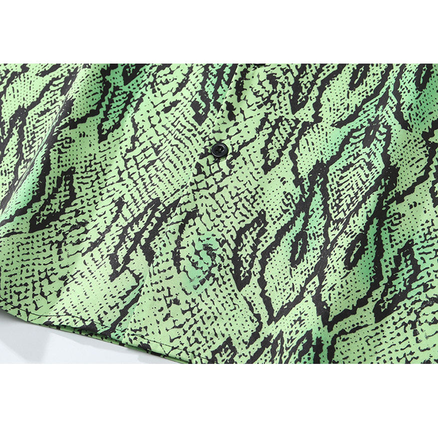 Hemden mit Schlangenmusterdruck
