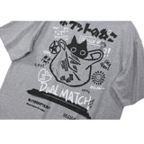Japanese Style Animes Print Tee