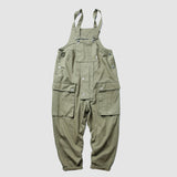 Multi-Pocket Bib Overalls