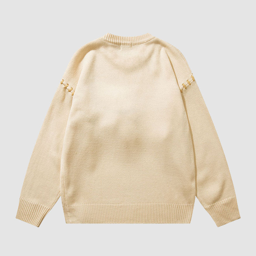 Mond &amp; Hase Puppe Pullover