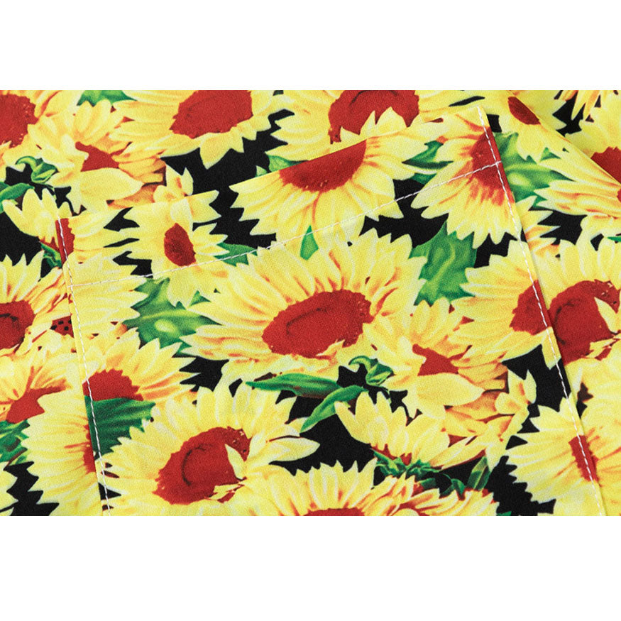 Vintage Sonnenblumen Sommershirt