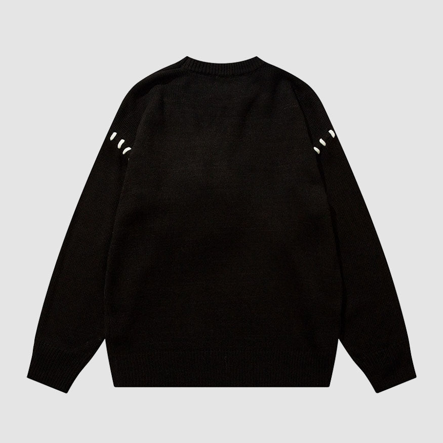 Mond &amp; Hase Puppe Pullover