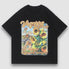 Vintages Sonnenblumen-Ölgemälde-Druck-T-Stück