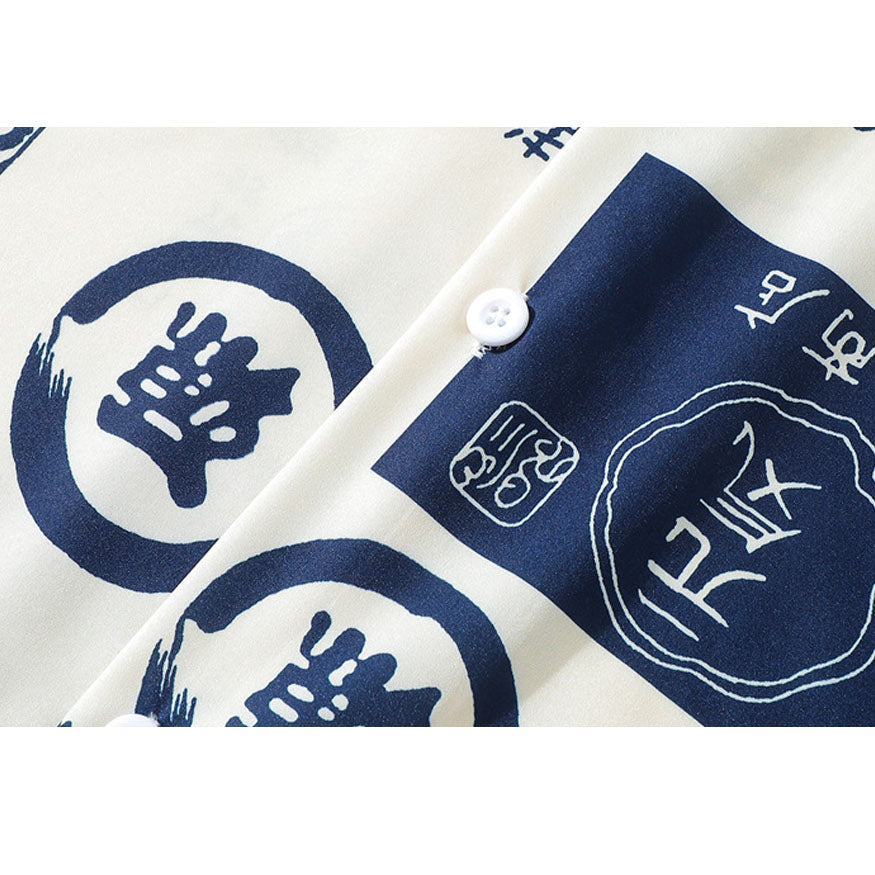 Camisas estampadas vintage