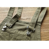 Multi-Pocket Bib Overalls