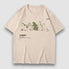 T-Shirt mit Cartoon-Nudel-Print