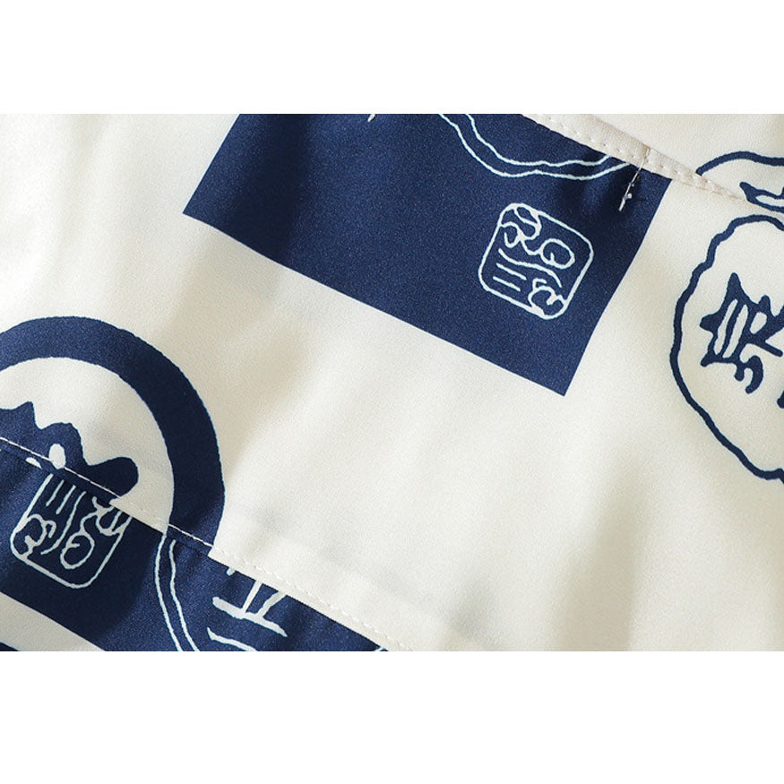 Camisas estampadas vintage