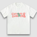T-Shirt mit feuerspeiendem Dinosaurier-Print