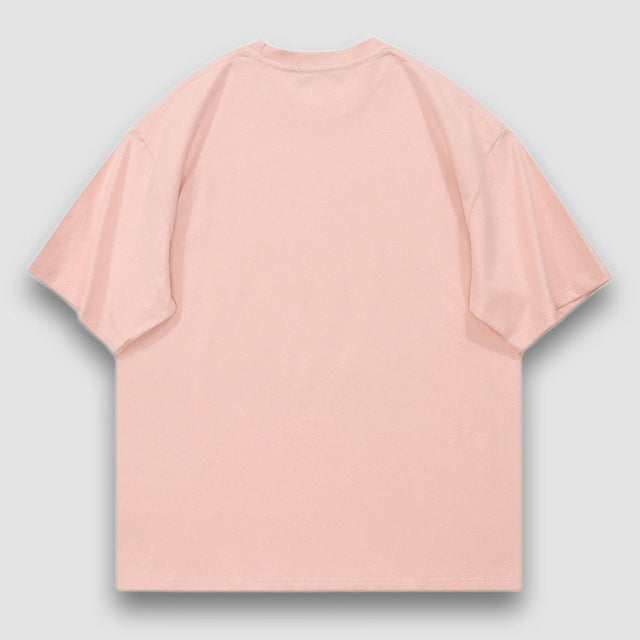 Drunk Cartoon Print Tee