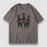 Vintage Doberman Pinscher Print Tee