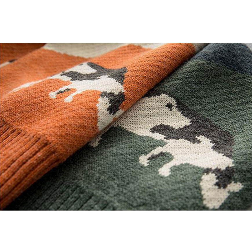 Kuh-Strickpullover