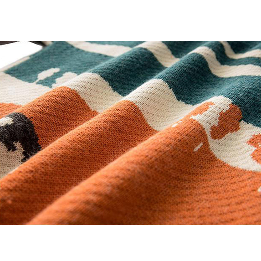 Kuh-Strickpullover