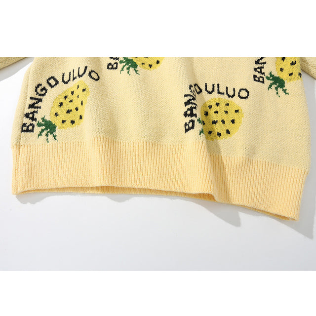 Fruit Print Sweater