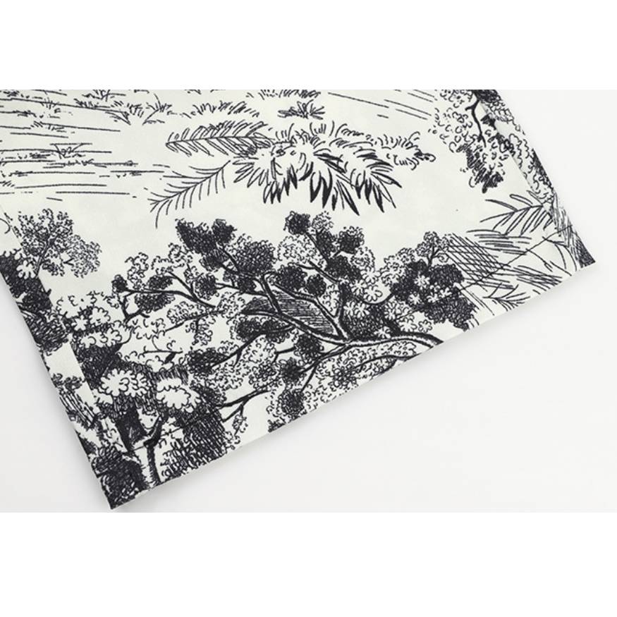 Pantalones con cordón para pintar con tinta