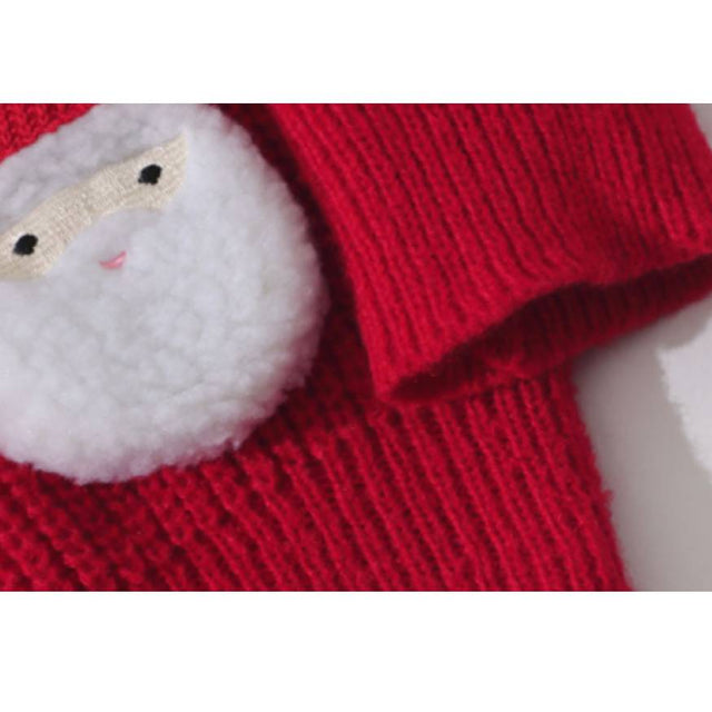 Süße Santa Puppe Pullover