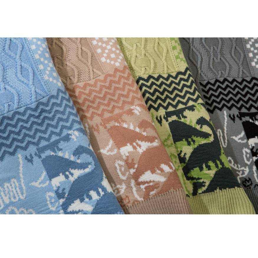 Pullover mit Dinosauriermuster