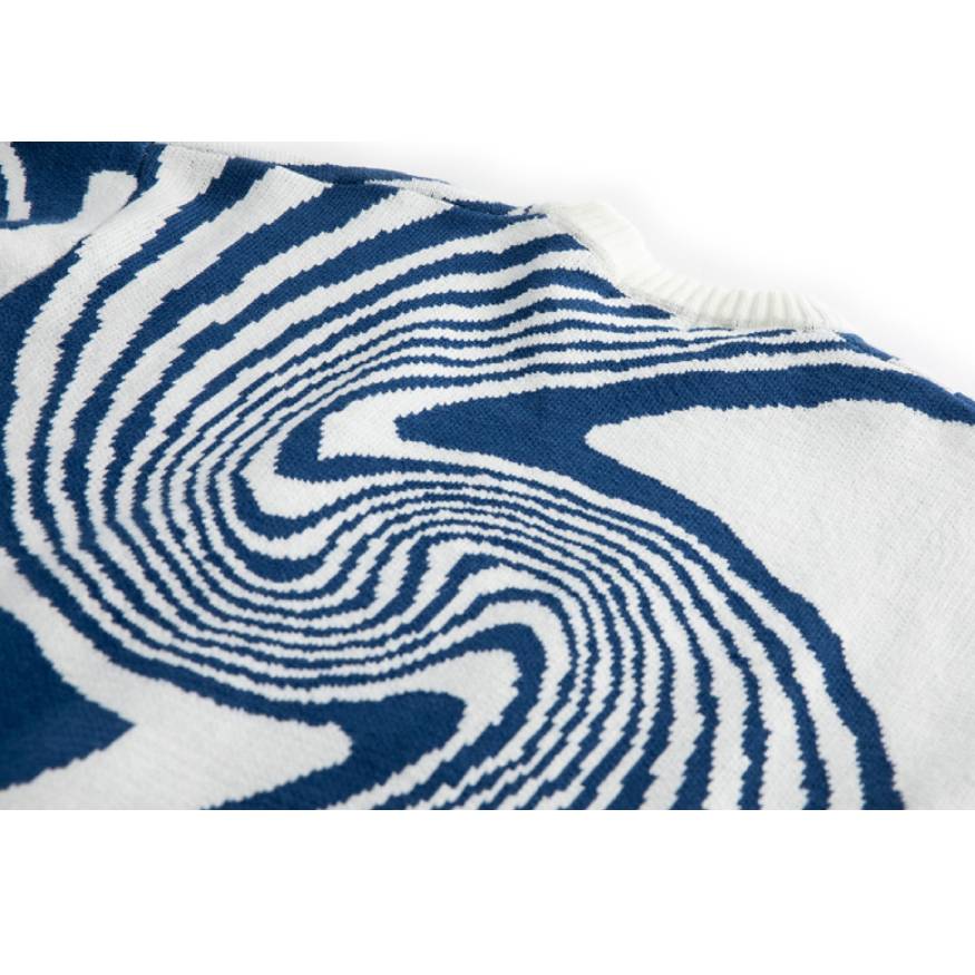 Jacquard-Pullover mit Jahresringen