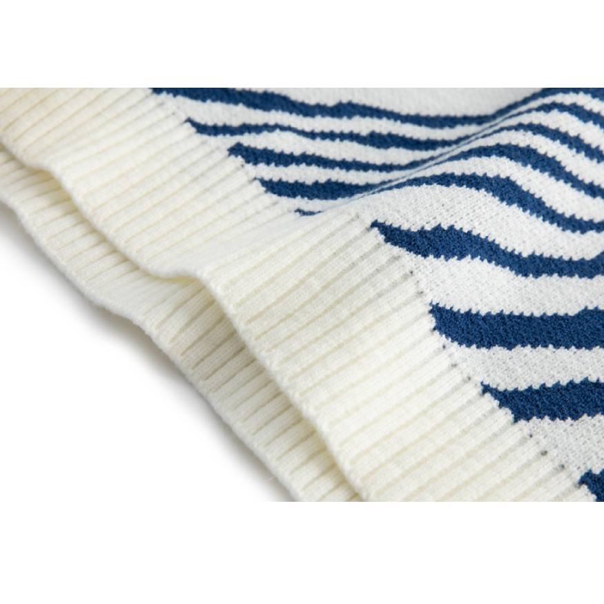 Jacquard-Pullover mit Jahresringen
