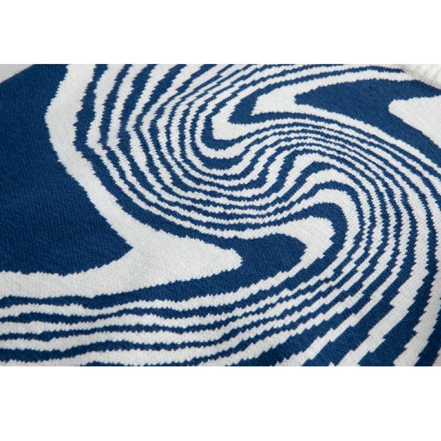 Jacquard-Pullover mit Jahresringen