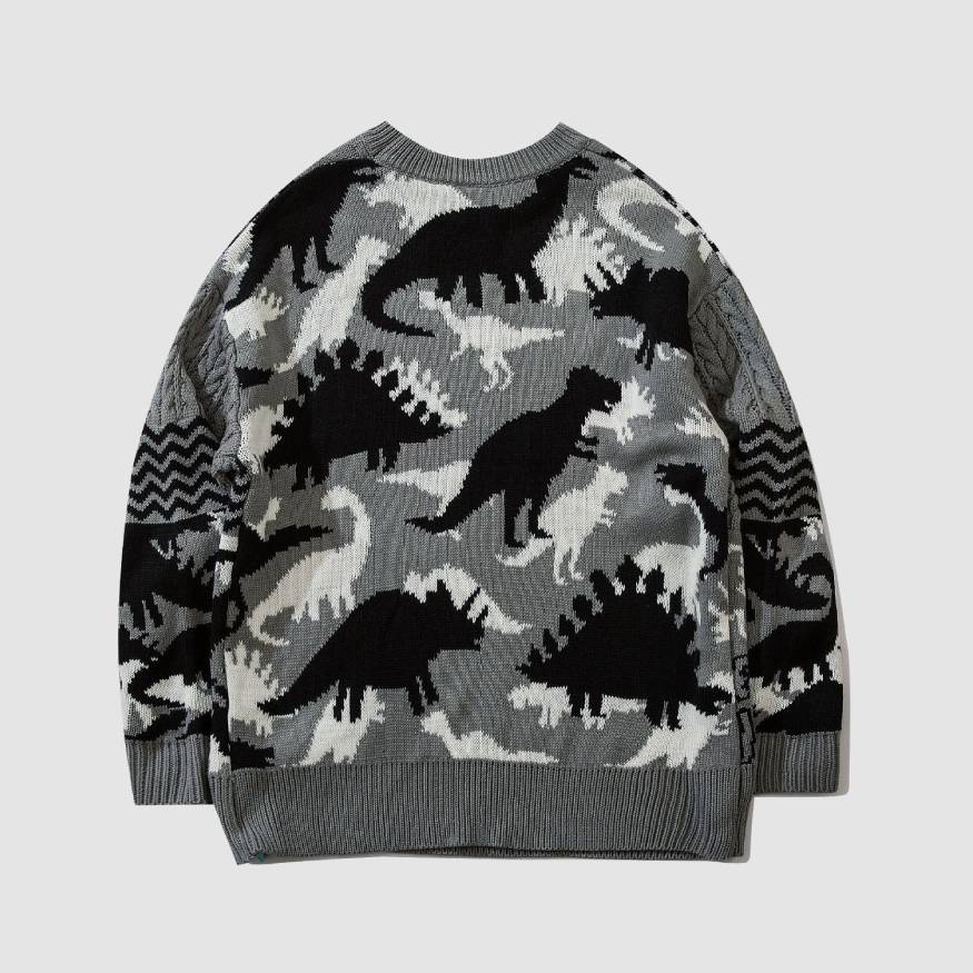 Pullover mit Dinosauriermuster