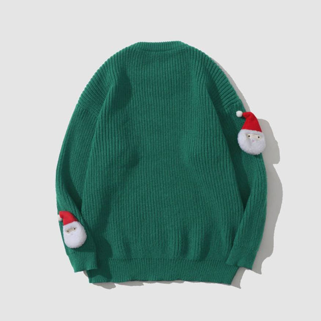 Süße Santa Puppe Pullover