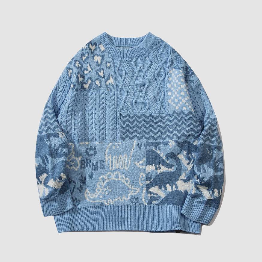 Pullover mit Dinosauriermuster