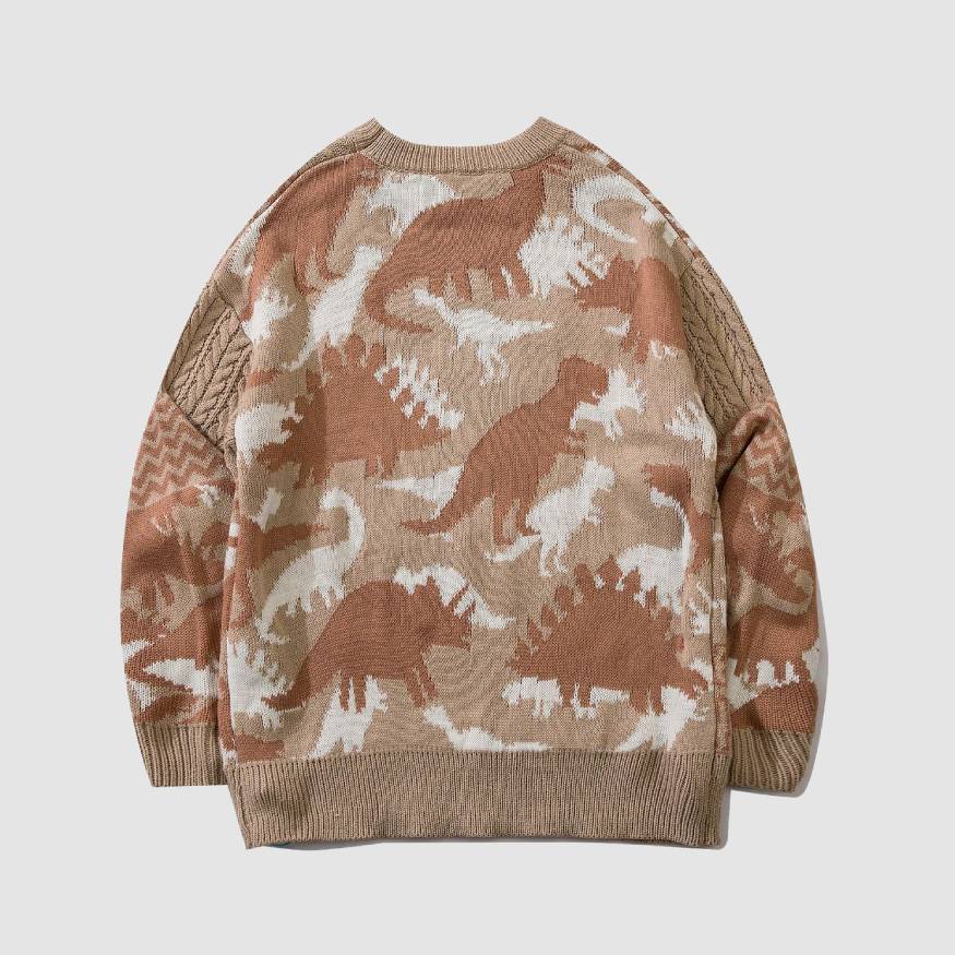 Pullover mit Dinosauriermuster
