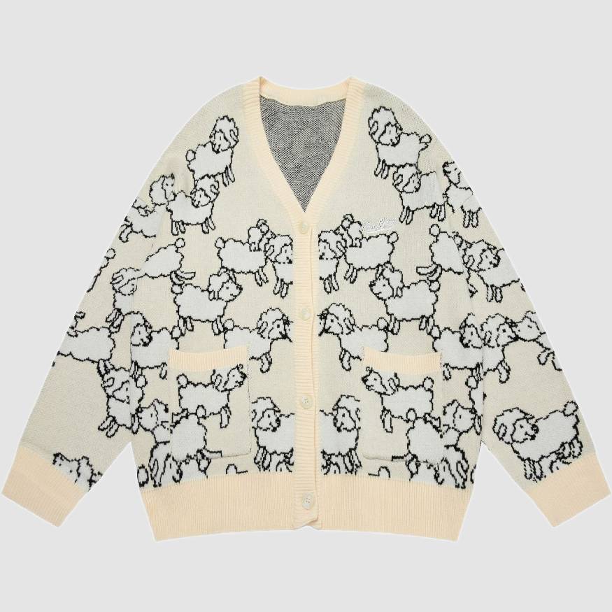 Cute Sheep Cardigan