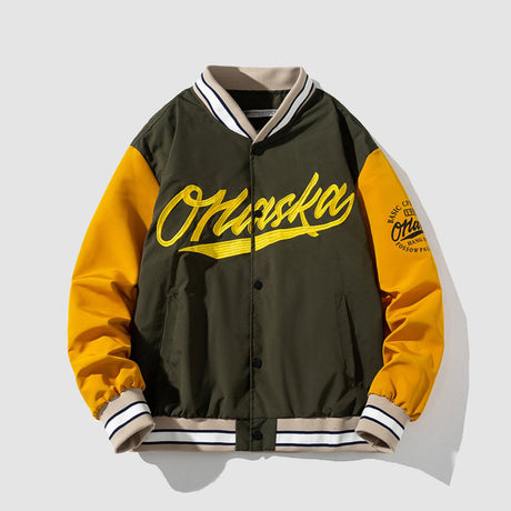 Japanese Embroidered Baseball Jacket