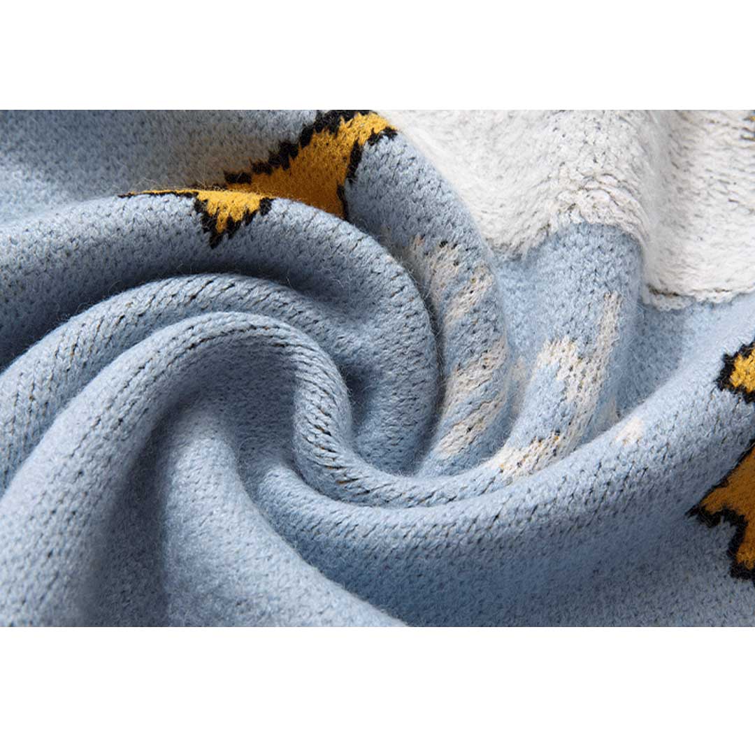 Pullover mit Gans-Print