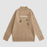 Bestickter Bärenpullover