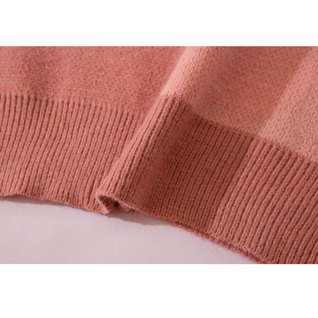 Pullover mit Segelboot-Stickerei